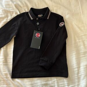 Colmar black trim detail boys polo